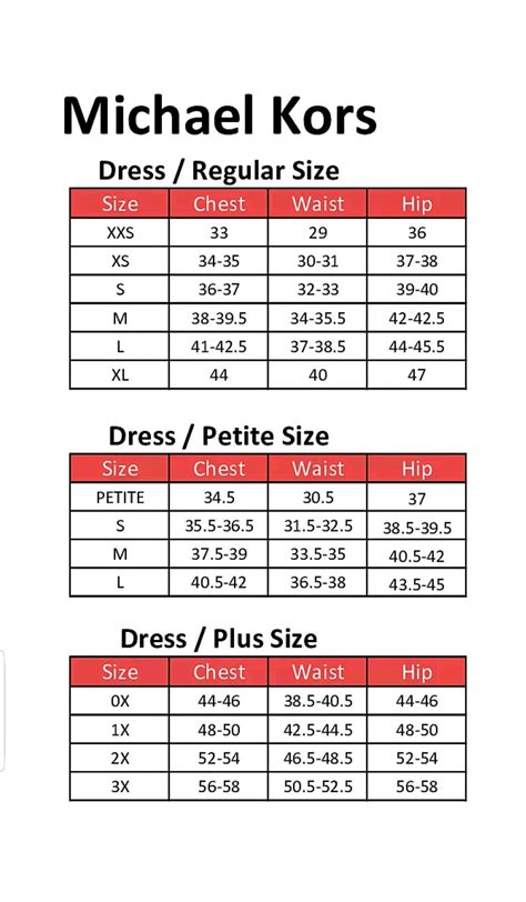 michael kors men's shoes size chart|michael kors size guide uk.